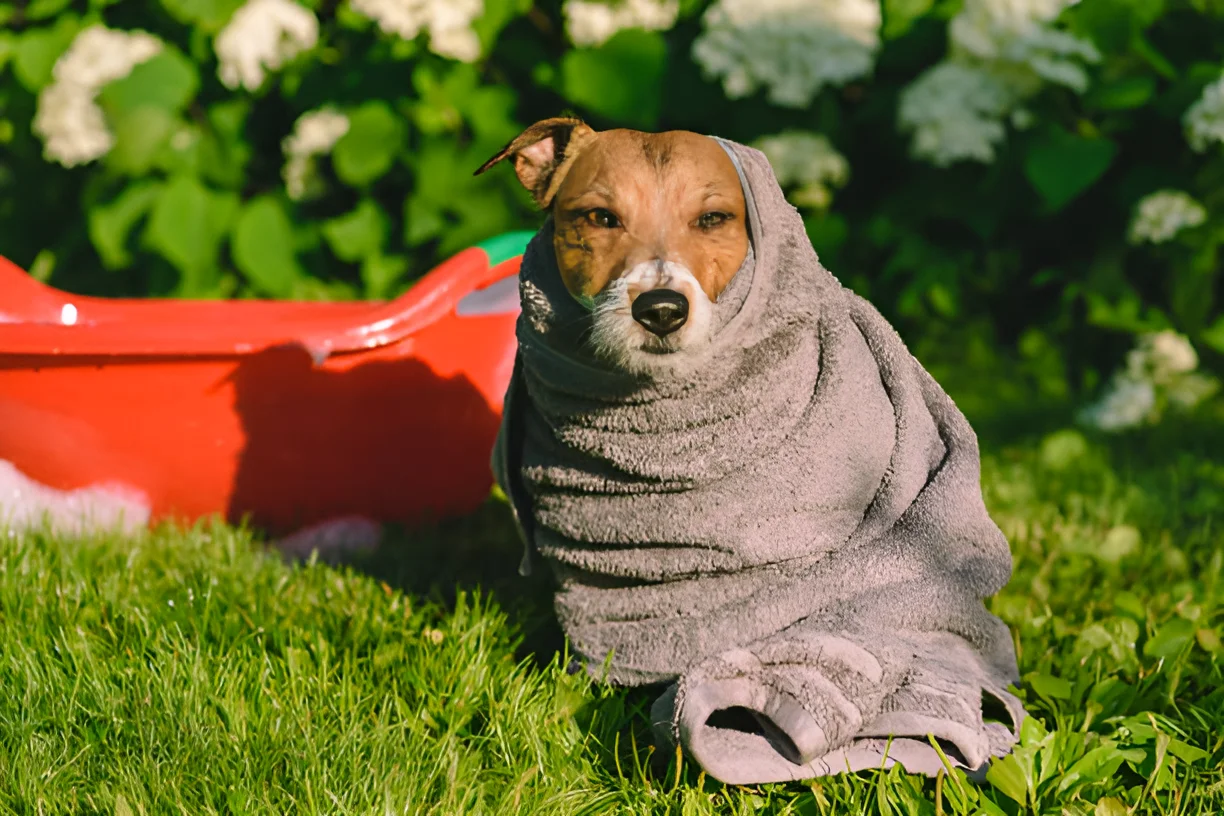 How Do You Get the Smell Out of Dog Towels