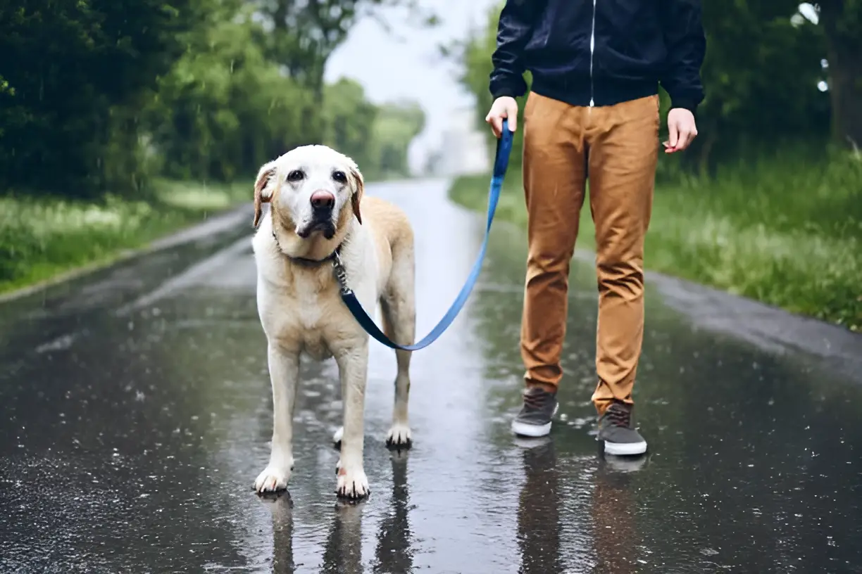 Is It Bad for Dogs to Walk in the Rain