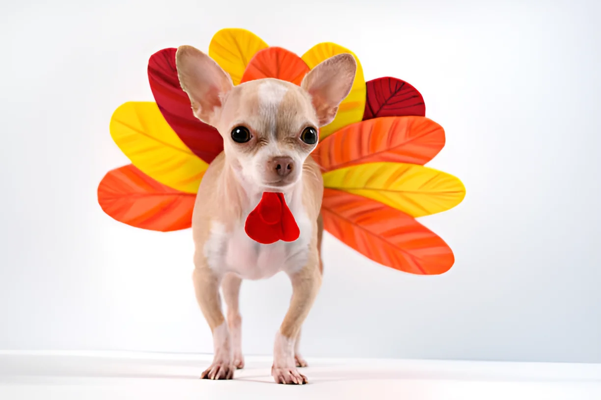 How to Make a Turkey Costume for a Dog